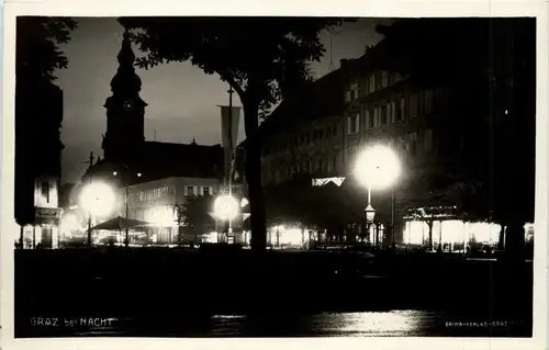 Graz bei Nacht -291822