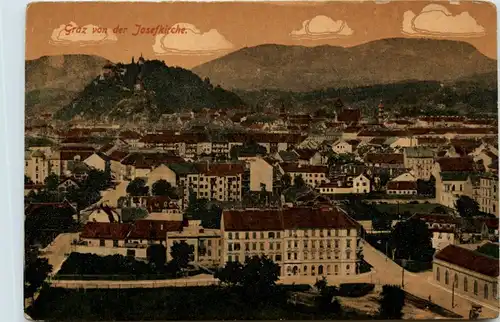 Graz von der Josefkirche -291884