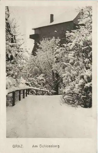 Graz - Am Schlossberg im Winter -292078