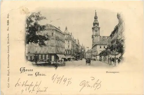 Gruss aus Graz Herrengasse -291222