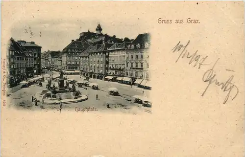 Gruss aus Graz - Hauptplatz -291246