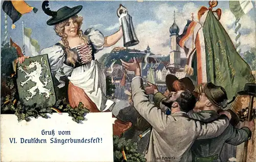 Gruss vom deutschen Säcngerbundfest Graz -291560