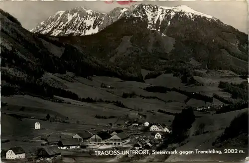 Tragöss-Oberort/Steiermark und Umgebung - Unterort gegen Trenchtling -326776