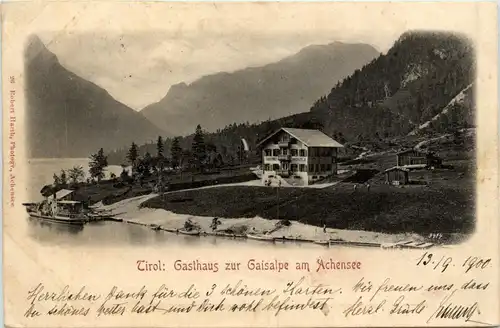 Achensee/Tirol und Umgebung - Gasthaus zur Gaisalpe am Achensee -326900