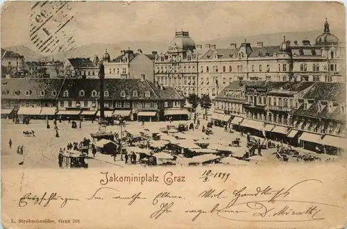 Graz - Jakominiplatz -291856