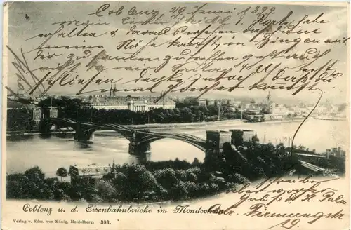 Koblenz - Eisenbahnbrücke -292878