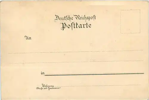 Gruss aus Hamburg - Litho -293032