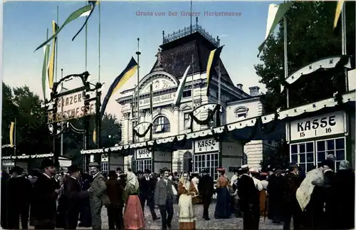 Gruss von der Grazer Herbstmesse -291896