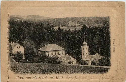 Gruss aus Mariagrün bei Graz -292414