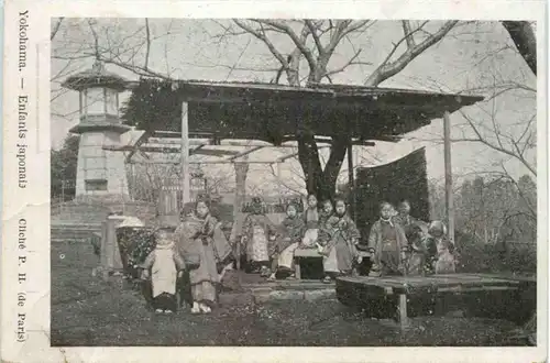 Yokohama - Enfants japonais -221738