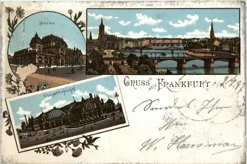 Gruss aus Frankfurt - Litho -293160