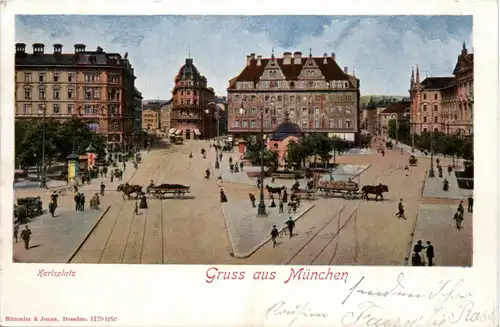 Gruss aus München - Karlsplatz -293334