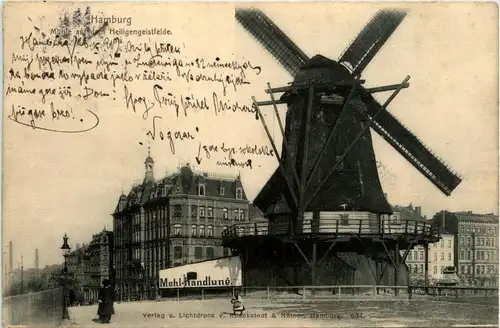 Hamburg - Mühle auf dem Heiligengestfelde -293200