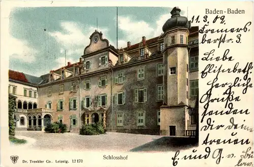 Baden-Baden - Schlosshof -292782