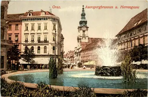 Graz - Auerspergbrunnen -292320