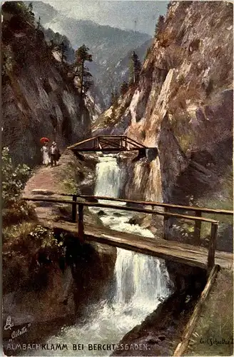 Almbachklamm bei Berchtesgaden -292796