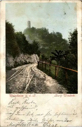 Weinheim an der Bergstrasse - Burg Windeck -293530