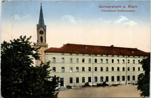 Germersheim - Franziskaner Klosterkaserne -292544