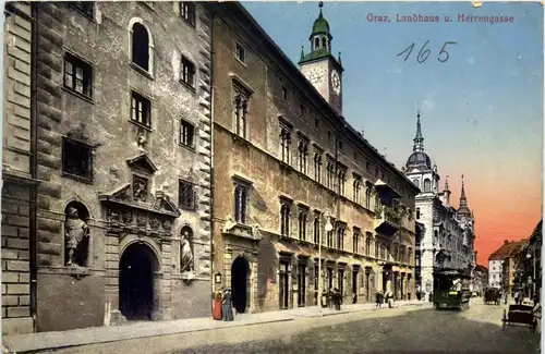 Landhaus und Herrengasse - Graz -291760