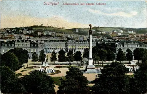 Stuttgart - Schlossplatz -292740