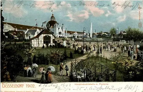 Düsseldorf 1902 - Hauptindustriehalle -293660