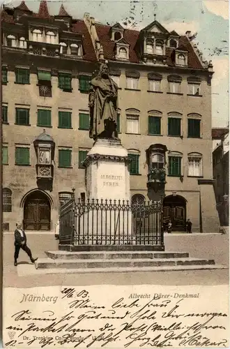 Nürnberg - Dürer Denkmal -292934