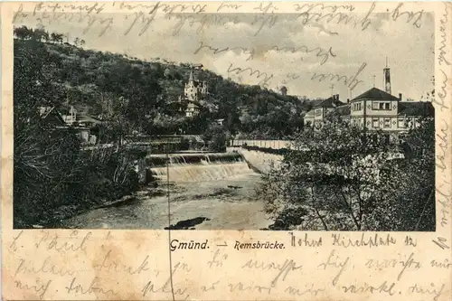 Gmünd - Remsbrücke -293874