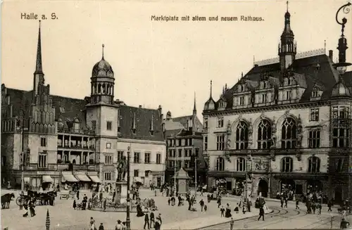 Halle - Marktplatz -293464