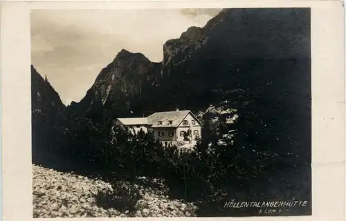 Höllentalangerhütte - Berghütte -294062