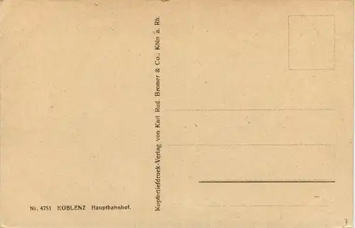 Koblenz - Hauptbahnhof -293964