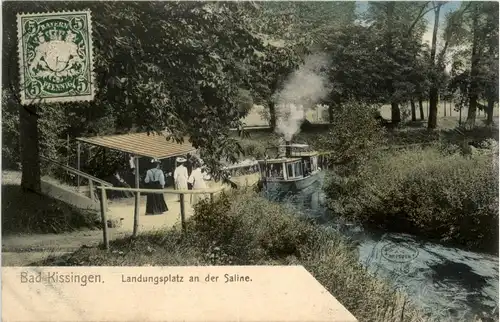 Bad Kissingen - Landungsplatz an der Saline -293302