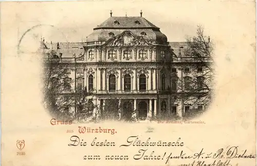 Gruss aus Würzburg - Die Residenz -294208