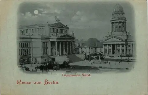 Gruss aus Berlin - Gensdarmen Markt -293738