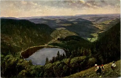 Feldberg Seebuck - Künstlerkarte H. Hoffmann -293252