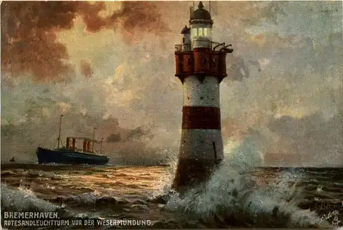 Bremerhaven - Rotesandleuchtturm - Lighthouse -293928