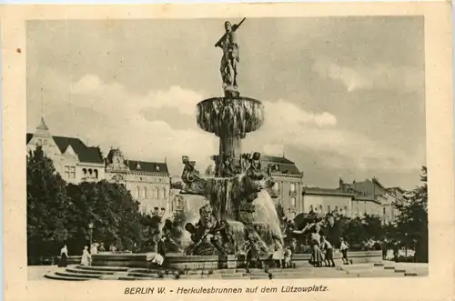 Berlin - Herkulesbrunnen auf dem Lützowplatz -293742