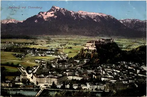 Salzburg mit Untersberg -293862