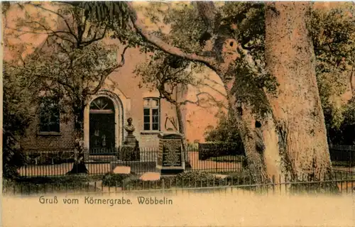 Wöbbelin - Gruss vom Körnergrabe -223524