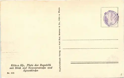 Köln - Platz der Republik -293752