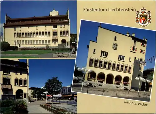 Fürstentum Liechtenstein - Rathaus Vaduz -294366