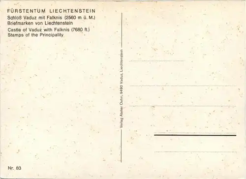 Liechtenstein - Briefmarken -294406