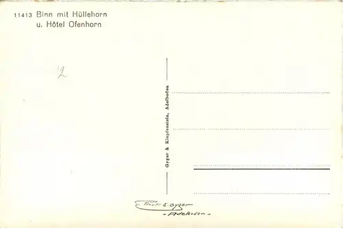 Binn mit Hüllehorn -294448