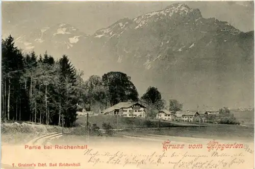 Partie bei Reichenhall - Gruss vom Alpgarten -223626