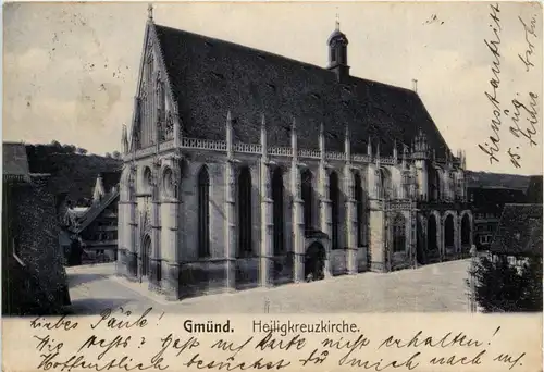 Gmünd - Heiligkreuzkirche -293872