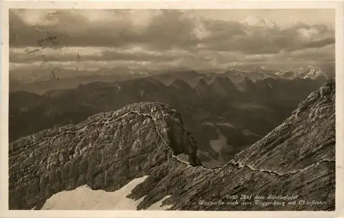 Säntis - Weg nach dem Toggenburg -293892