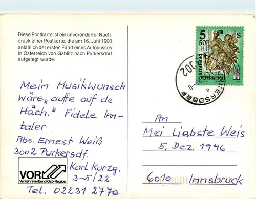 Automobilverkehr Gablitz Purkersdorf REPRO !!! -295360