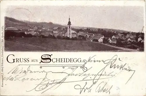 Gruss aus Scheidegg -293288