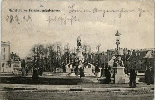 Prinzregentenbrunnen Augsburg -294636
