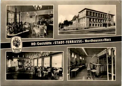 Nordhausen - HO Gaststätte Stadt Terasse -224188