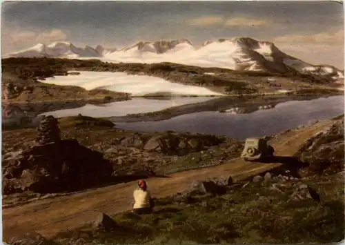 Sognefjellveien mot Fanaraken -294744